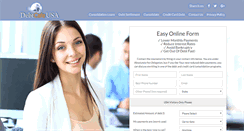 Desktop Screenshot of non-profit.debtcafe.com